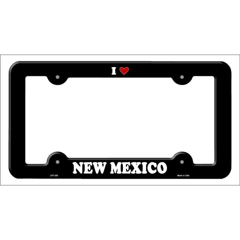 Love New Mexico Novelty Metal License Plate Frame LPF-308