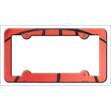 Basketball Threads Novelty Metal License Plate Frame LPF-277