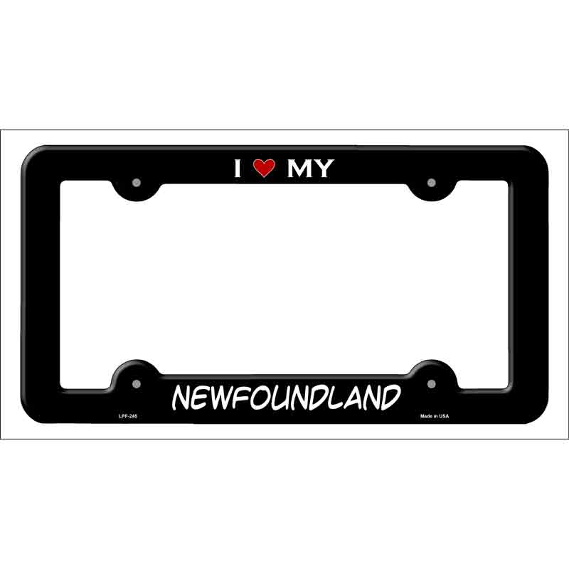 Newfoundland Novelty Metal License Plate Frame LPF-245
