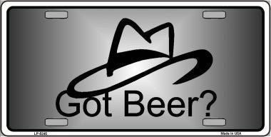 Got Beer Novelty Metal License Plate
