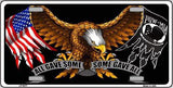 All Gave Some Some Gave All POW MIA Novelty Metal License Plate