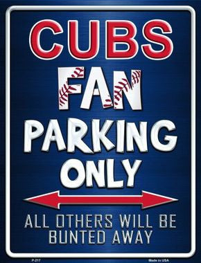 Baseball Parking Signs