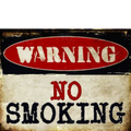 Warning Parking Sign