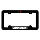 Love Missouri Novelty Metal License Plate Frame LPF-302