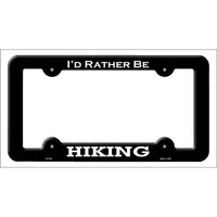 Hiking Novelty Metal License Plate Frame LPF-051