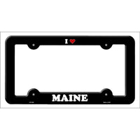 Love Maine Novelty Metal License Plate Frame LPF-296