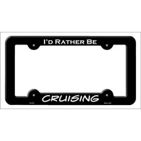 Cruising Novelty Metal License Plate Frame LPF-078