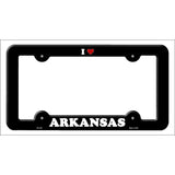 Love Arkansas Novelty Metal License Plate Frame LPF-281