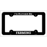 Farming Novelty Metal License Plate Frame LPF-145