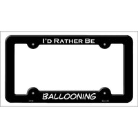 Ballooning Novelty Metal License Plate Frame LPF-149