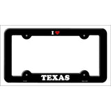 Love Texas Novelty Metal License Plate Frame LPF-320