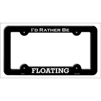 Floating Novelty Metal License Plate Frame LPF-179