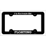 Floating Novelty Metal License Plate Frame LPF-179