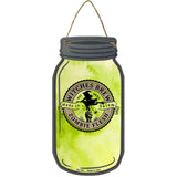 Zombie Flesh Green Novelty Metal Mason Jar Sign