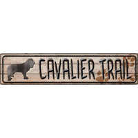 Cavalier Trail Novelty Metal Small Street Sign K-046