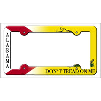 Alabama|Dont Tread Novelty Metal License Plate Frame LPF-379