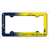 Alaska|Dont Tread Novelty Metal License Plate Frame LPF-380