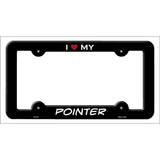 Pointer Novelty Metal License Plate Frame LPF-251