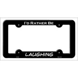 Laughing Novelty Metal License Plate Frame LPF-084