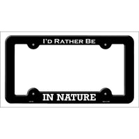 In Nature Novelty Metal License Plate Frame LPF-181