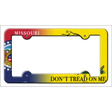 Missouri|Dont Tread Novelty Metal License Plate Frame LPF-403