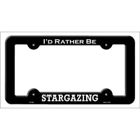 Stargazing Novelty Metal License Plate Frame LPF-080