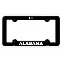 Love Alabama Novelty Metal License Plate Frame LPF-278