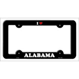 Love Alabama Novelty Metal License Plate Frame LPF-278