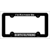 Horticulturing Novelty Metal License Plate Frame LPF-102