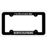 Horticulturing Novelty Metal License Plate Frame LPF-102