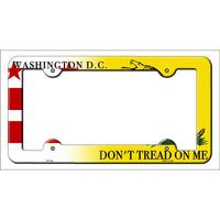 Washington DC|Dont Tread Novelty Metal License Plate Frame LPF-429