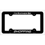 Shipping Novelty Metal License Plate Frame LPF-061