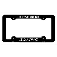 Boating Novelty Metal License Plate Frame LPF-124