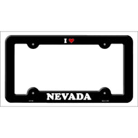 Love Nevada Novelty Metal License Plate Frame LPF-305