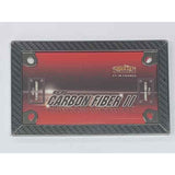 Black Chrome Motorcycle Carbon Fiber FRAME Wholesale Metal Novelty License Plate Frame LPF-2020