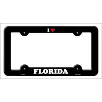 Love Florida Novelty Metal License Plate Frame LPF-286