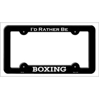 Boxing Novelty Metal License Plate Frame LPF-180