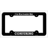 Conjuring Novelty Metal License Plate Frame LPF-110