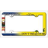 West Virginia|Dont Tread Novelty Metal License Plate Frame LPF-426