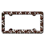 Chocolate Bars Novelty Metal License Plate Frame LPF-022