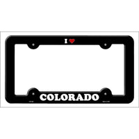 Love Colorado Novelty Metal License Plate Frame LPF-283