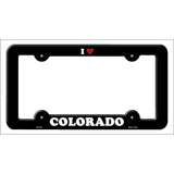 Love Colorado Novelty Metal License Plate Frame LPF-283