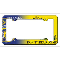 Nebraska|Dont Tread Novelty Metal License Plate Frame LPF-405