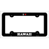 Love Hawaii Novelty Metal License Plate Frame LPF-288