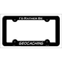 Geocaching Novelty Metal License Plate Frame LPF-168