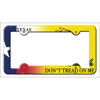 Texas|Dont Tread Novelty Metal License Plate Frame LPF-421