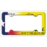 Texas|Dont Tread Novelty Metal License Plate Frame LPF-421