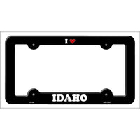 Love Idaho Novelty Metal License Plate Frame LPF-289