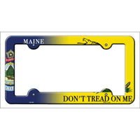 Maine|Dont Tread Novelty Metal License Plate Frame LPF-397