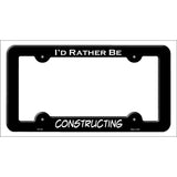 Constructing Novelty Metal License Plate Frame LPF-190